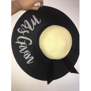 Personalised Beach Hat (Adult Size)